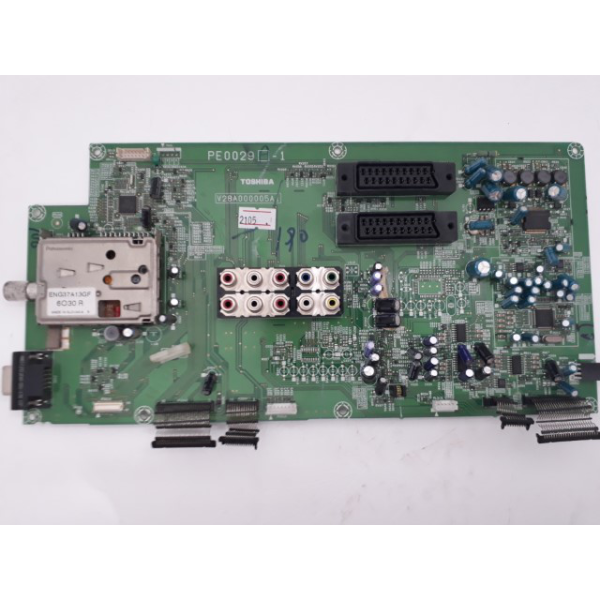 TOSHIBA , PE0029A-1 , V28A000005A1 , TOSHIBA 42WL662 , TOSHIBA 37WL672 , LCD TV MAIN BOARD , TOSHIBA MAİNBOARD , TOSHIBA ANA KART.